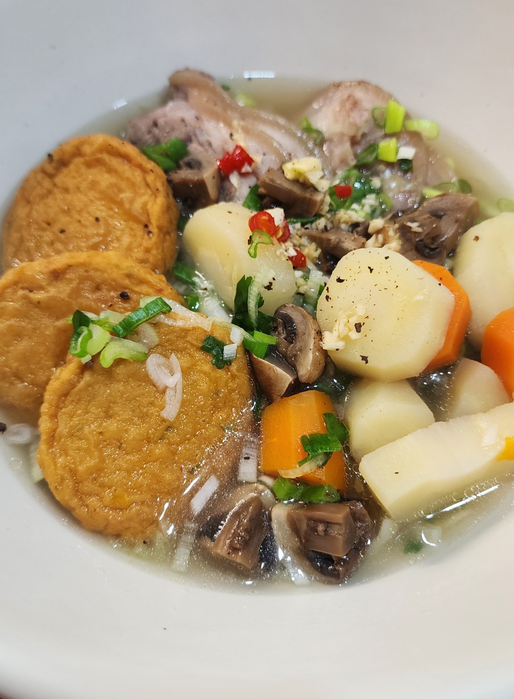 Bánh canh chả cá – Vietnamese fish ball noodles